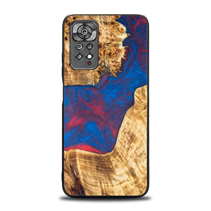 Xiaomi REDMI NOTE 11 Pro / 11 Pro 5G Resin & Wood Phone Case - Synergy#E10