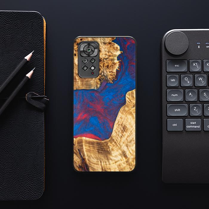 Xiaomi REDMI NOTE 11 Pro / 11 Pro 5G Resin & Wood Phone Case - Synergy#E10