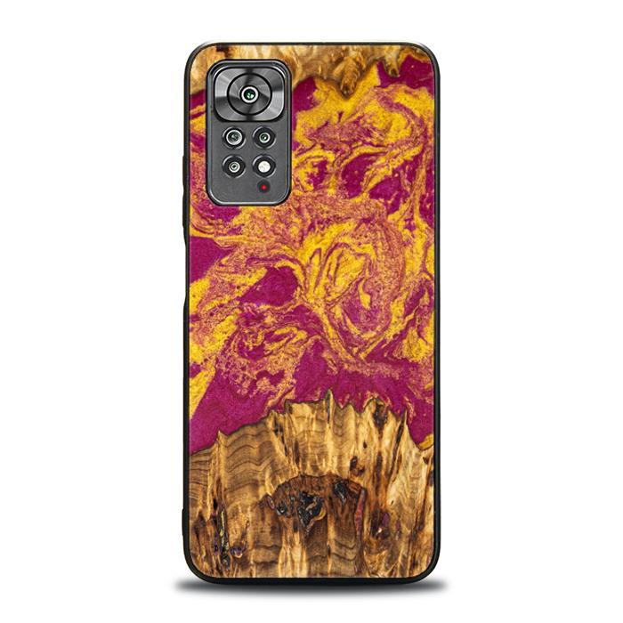 Xiaomi REDMI NOTE 11 Pro / 11 Pro 5G Resin & Wood Phone Case - Synergy#E11