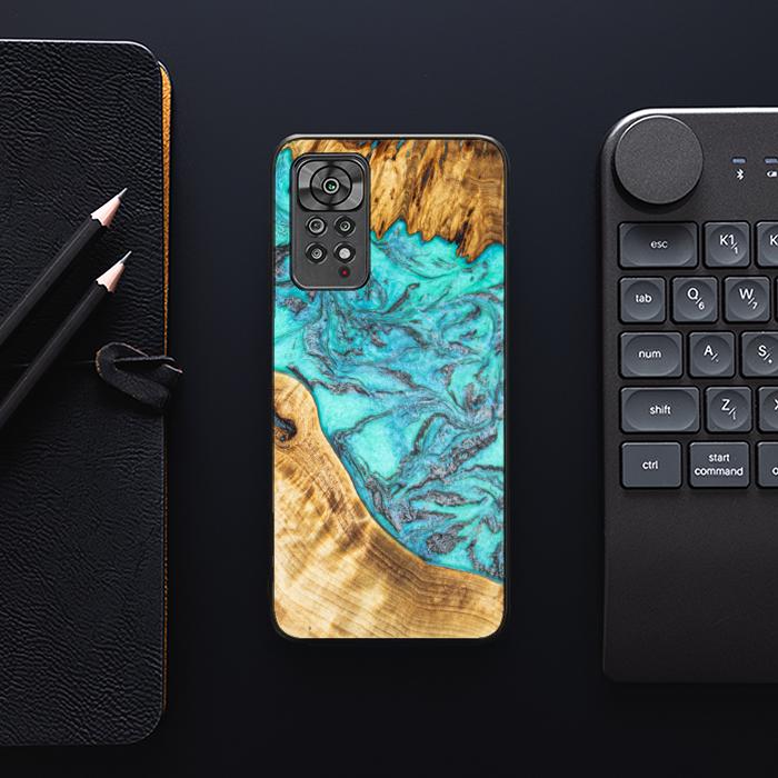 Xiaomi REDMI NOTE 11 Pro / 11 Pro 5G Resin & Wood Phone Case - Synergy#E13