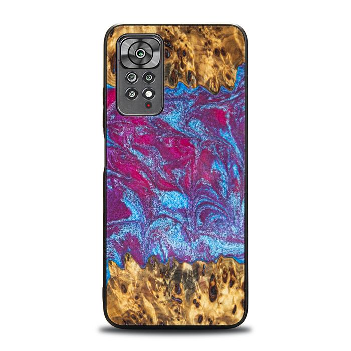 Xiaomi REDMI NOTE 11 Pro / 11 Pro 5G Resin & Wood Phone Case - Synergy#E15