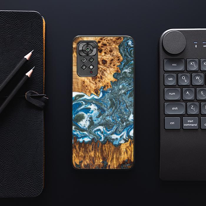 Xiaomi REDMI NOTE 11 Pro / 11 Pro 5G Resin & Wood Phone Case - Synergy#E17