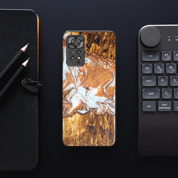 Xiaomi REDMI NOTE 11 Pro / 11 Pro 5G Resin & Wood Phone Case - Synergy#E18