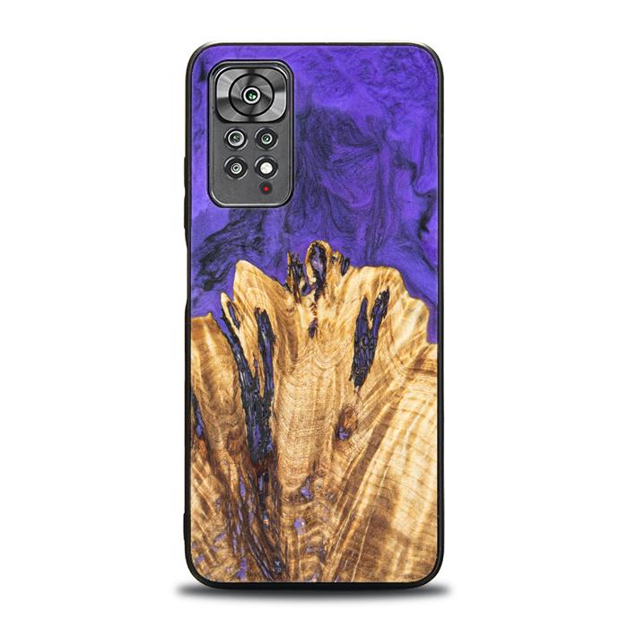 Xiaomi REDMI NOTE 11 Pro / 11 Pro 5G Resin & Wood Phone Case - Synergy#E22