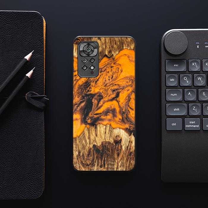 Xiaomi REDMI NOTE 11 Pro / 11 Pro Etui na telefon 5G wykonane z żywicy i drewna - Synergy#E24