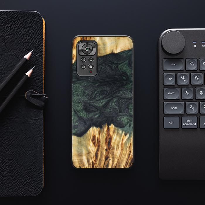 Xiaomi REDMI NOTE 11 Pro / 11 Pro 5G Resin & Wood Phone Case - Synergy#E25