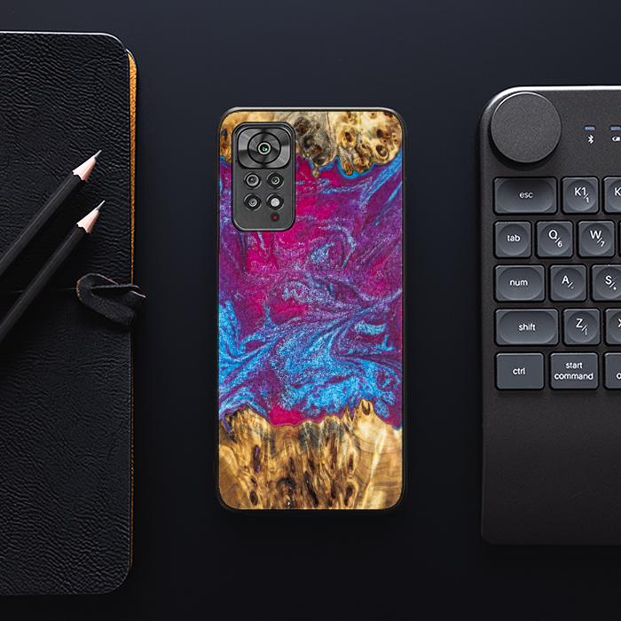 Xiaomi REDMI NOTE 11 Pro / 11 Pro 5G Resin & Wood Phone Case - Synergy#E3