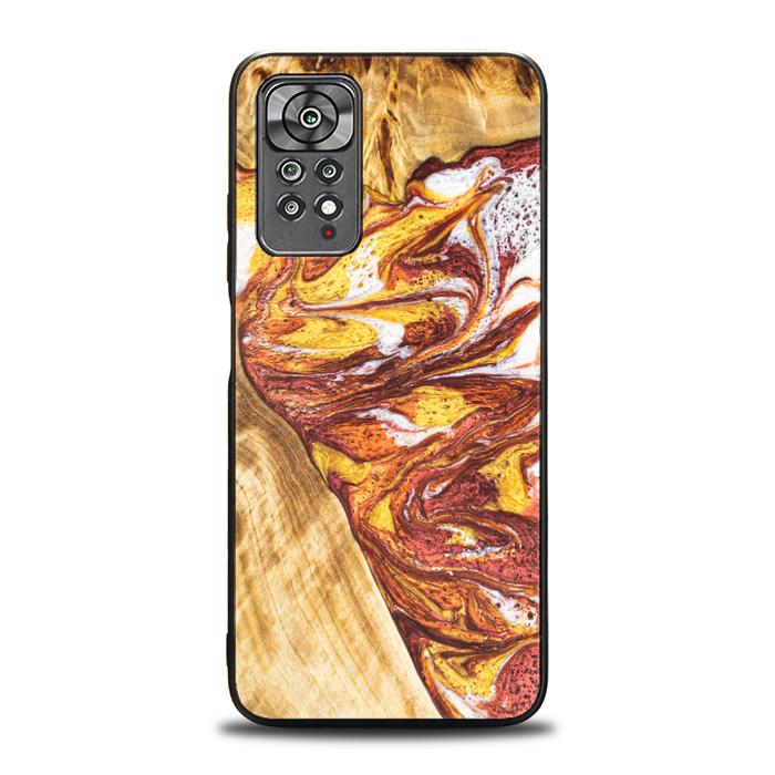 Xiaomi REDMI NOTE 11 Pro / 11 Pro 5G Resin & Wood Phone Case - Synergy#E4