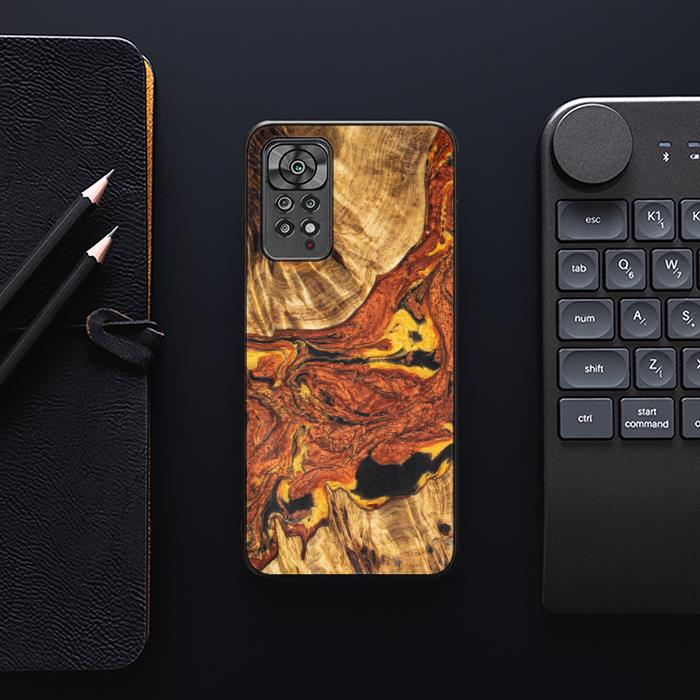 Xiaomi REDMI NOTE 11 Pro / 11 Pro 5G Resin & Wood Phone Case - Synergy#E6