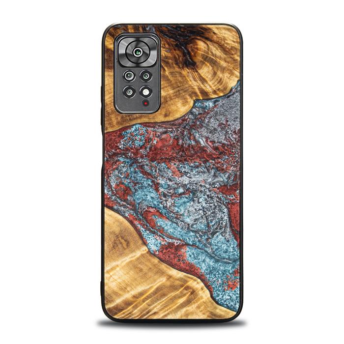 Xiaomi REDMI NOTE 11 Pro / 11 Pro 5G Resin & Wood Phone Case - Synergy#E7