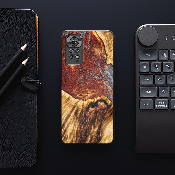 Xiaomi REDMI NOTE 11 Pro / 11 Pro 5G Resin & Wood Phone Case - Synergy#E9