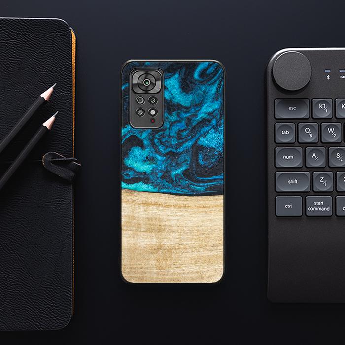 Xiaomi REDMI NOTE 11 Pro / 11 Pro Etui na telefon 5G wykonane z żywicy i drewna - Synergy# F11