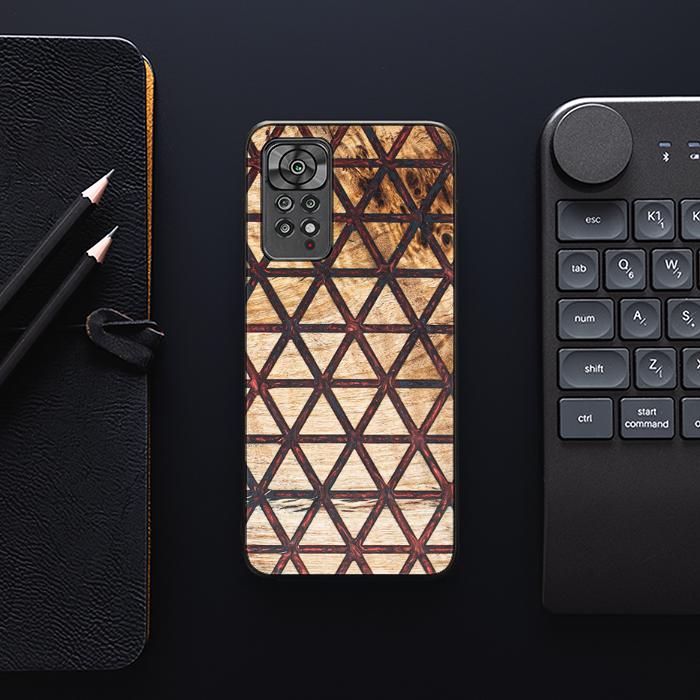 Xiaomi REDMI NOTE 11 Pro / 11 Pro 5G Handyhülle aus Harz und Holz - Synergy#F22