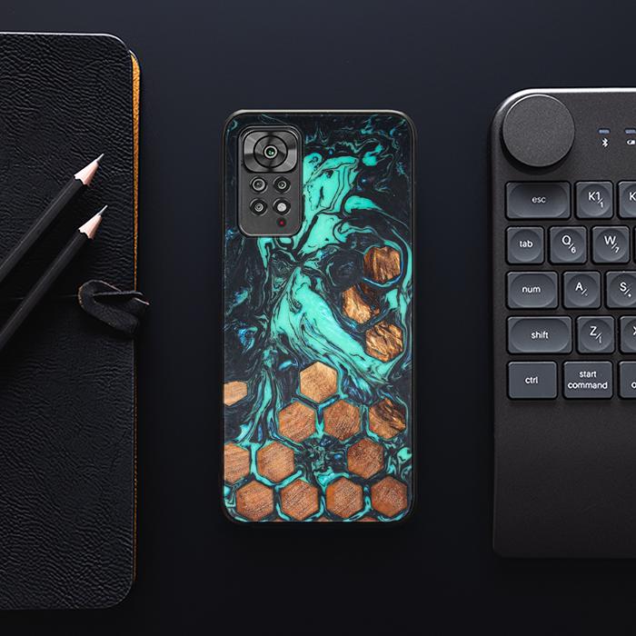 Xiaomi REDMI NOTE 11 Pro / 11 Pro 5G Handyhülle aus Harz und Holz - Synergy#F23