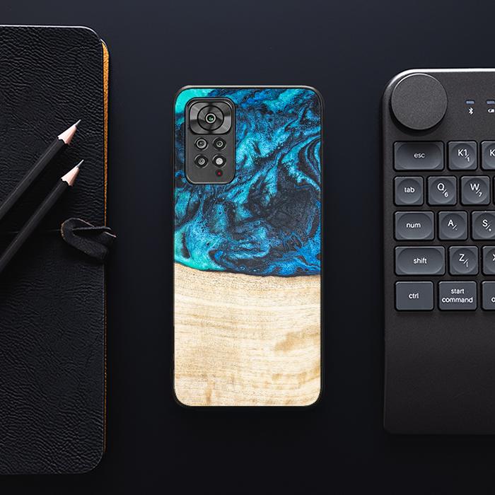 Xiaomi REDMI NOTE 11 Pro / 11 Pro Etui na telefon 5G wykonane z żywicy i drewna - Synergy# F3