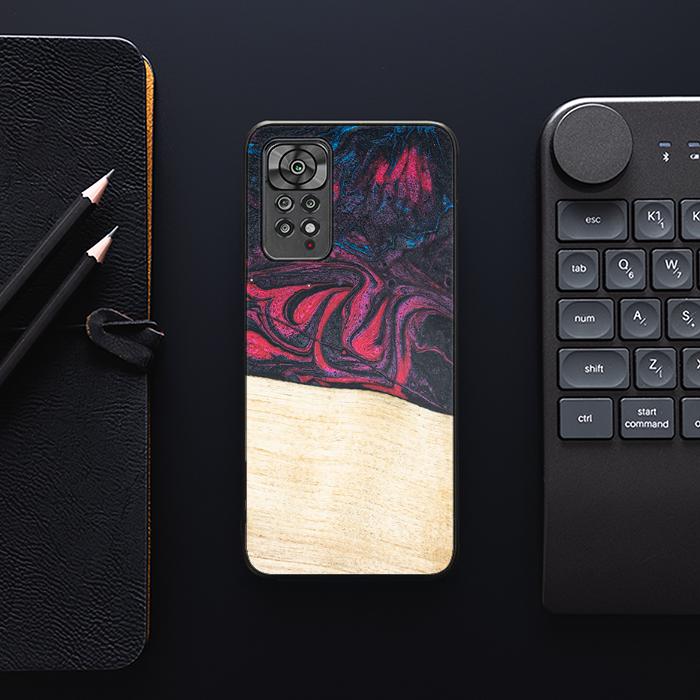 Xiaomi REDMI NOTE 11 Pro / 11 Pro 5G Handyhülle aus Harz und Holz - Synergy#F5