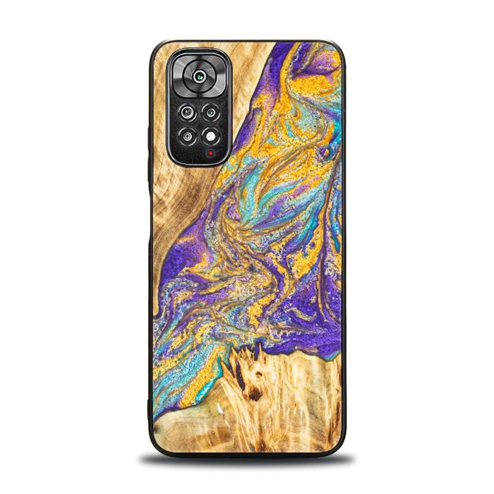 Xiaomi REDMI NOTE 11 / 11S Resin & Wood Phone Case - SYNERGY#E2