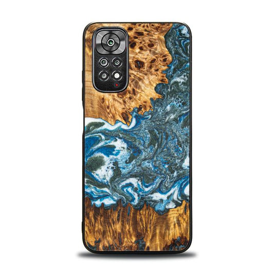 Xiaomi REDMI NOTE 11 / 11S Handyhülle aus Harz und Holz - Synergy#E17