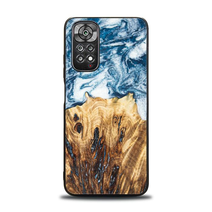 Xiaomi REDMI NOTE 11 / 11S Handyhülle aus Harz und Holz - Synergy#E23
