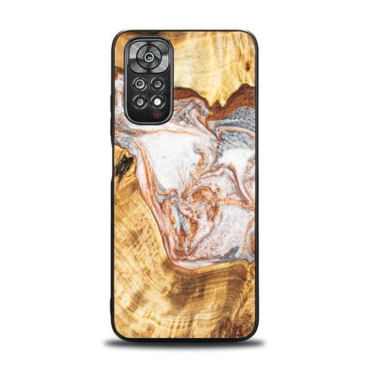 Xiaomi REDMI NOTE 11 / 11S Handyhülle aus Harz und Holz - Synergy#E5