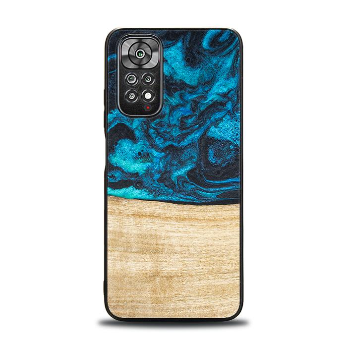 Xiaomi REDMI NOTE 11 / 11S Handyhülle aus Harz und Holz - Synergy#F11
