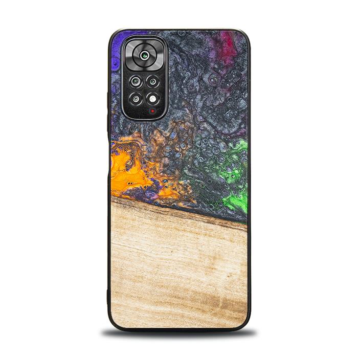 Xiaomi REDMI NOTE 11 / 11S Handyhülle aus Harz und Holz - Synergy#F20
