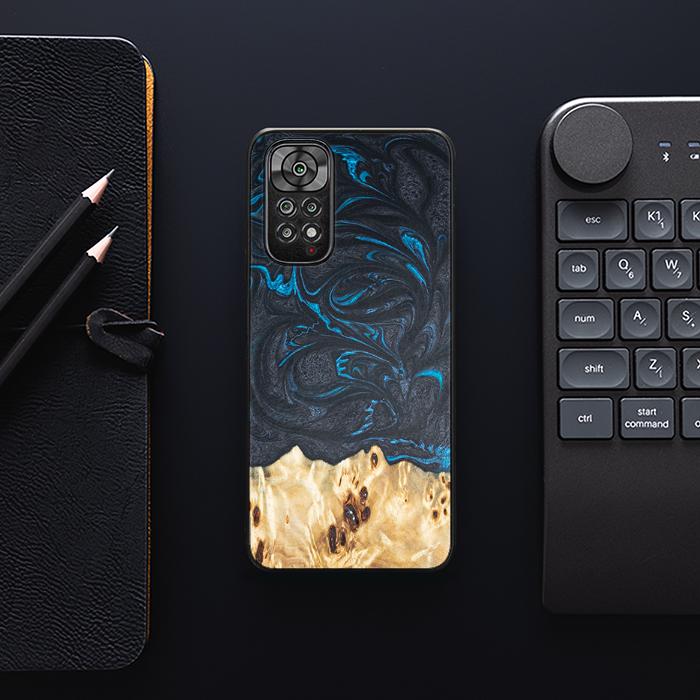 Xiaomi REDMI NOTE 11 / 11S Handyhülle aus Harz und Holz - Synergy#F21