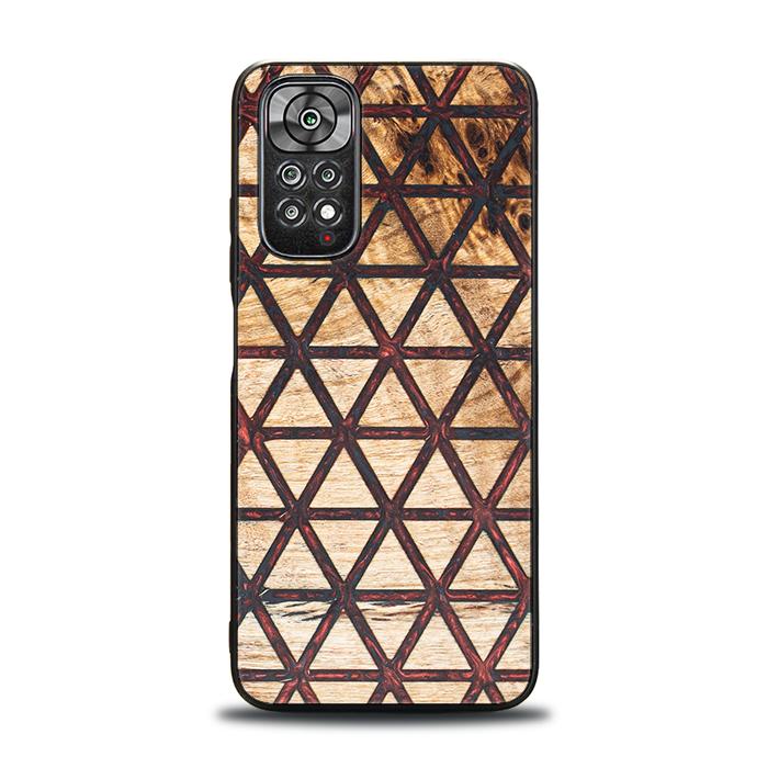 Xiaomi REDMI NOTE 11 / 11S Handyhülle aus Harz und Holz - Synergy#F22