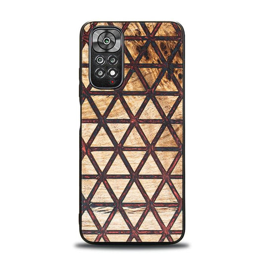 Xiaomi REDMI NOTE 11 / 11S Handyhülle aus Harz und Holz - Synergy#F22