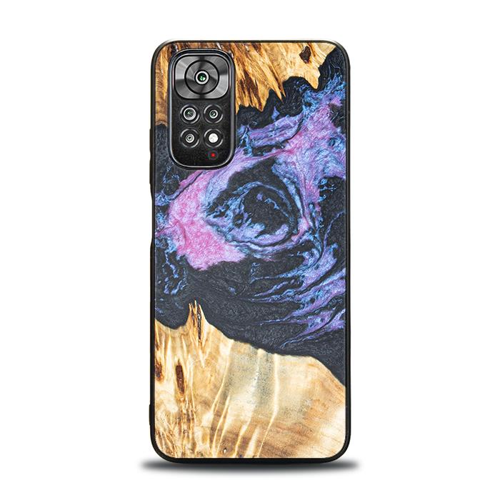 Xiaomi REDMI NOTE 11 / 11S Handyhülle aus Harz und Holz - Synergy#F25