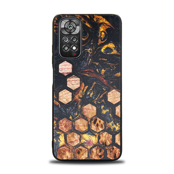 Xiaomi REDMI NOTE 11 / 11S Handyhülle aus Harz und Holz - Synergy#F26