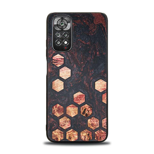 Xiaomi REDMI NOTE 11 / 11S Handyhülle aus Harz und Holz - Synergy#F27
