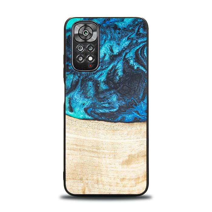 Xiaomi REDMI NOTE 11 / 11S Handyhülle aus Harz und Holz - Synergy#F3