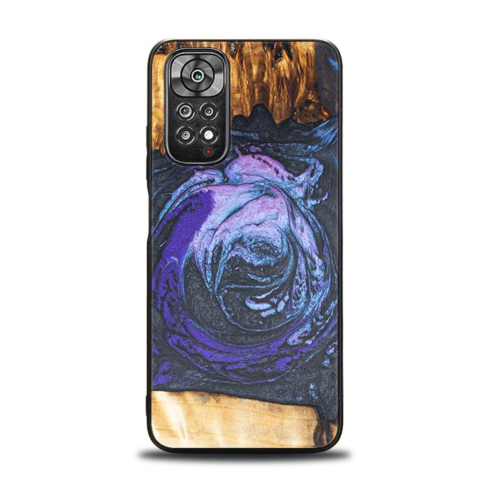 Xiaomi REDMI NOTE 11 / 11S Handyhülle aus Harz und Holz - Synergy#F34