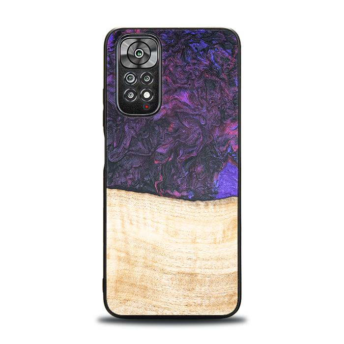 Xiaomi REDMI NOTE 11 / 11S Handyhülle aus Harz und Holz - Synergy#F4