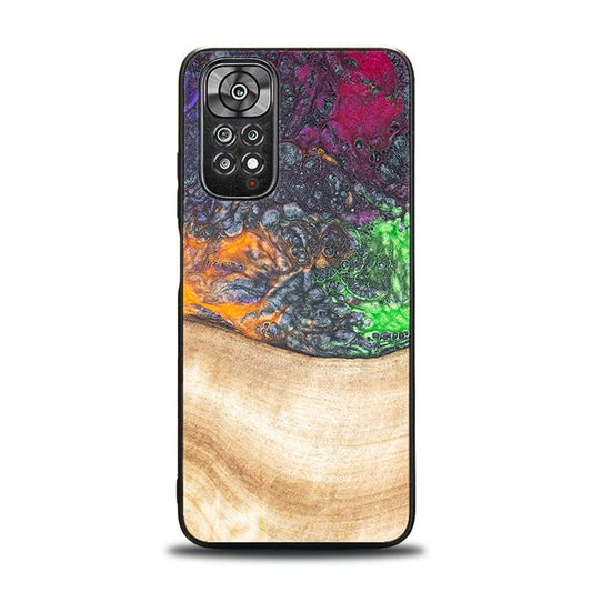 Xiaomi REDMI NOTE 11 / 11S Handyhülle aus Harz und Holz - Synergy#F6