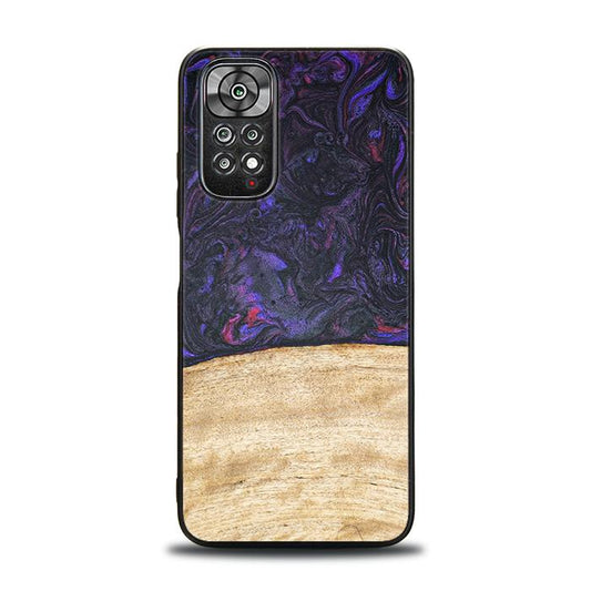 Xiaomi REDMI NOTE 11 / 11S Handyhülle aus Harz und Holz - Synergy#F7