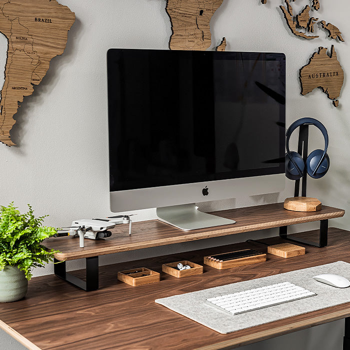 Headphone Stand Oak