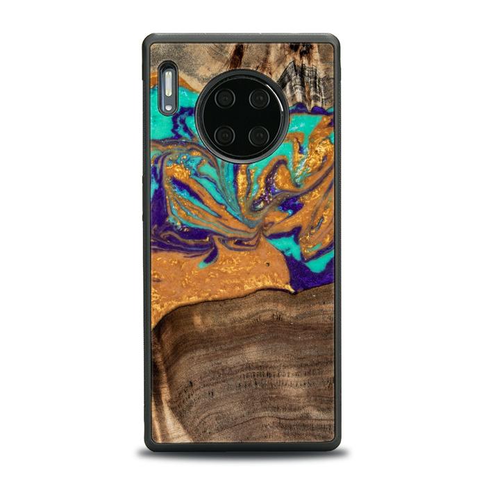 Huawei Mate 30 Pro Handyhülle aus Kunstharz und Holz - SYNERGY# A122