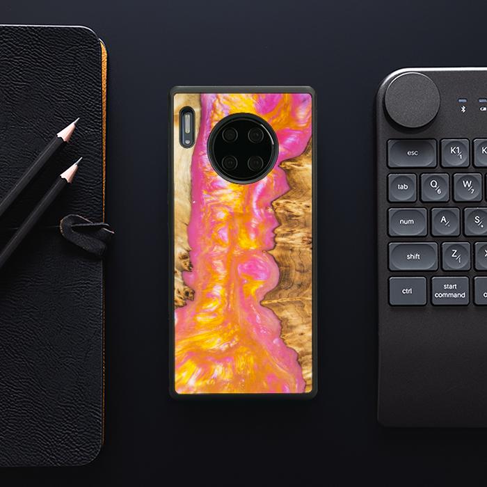 Huawei Mate 30 Pro Handyhülle aus Kunstharz und Holz - SYNERGY# A20