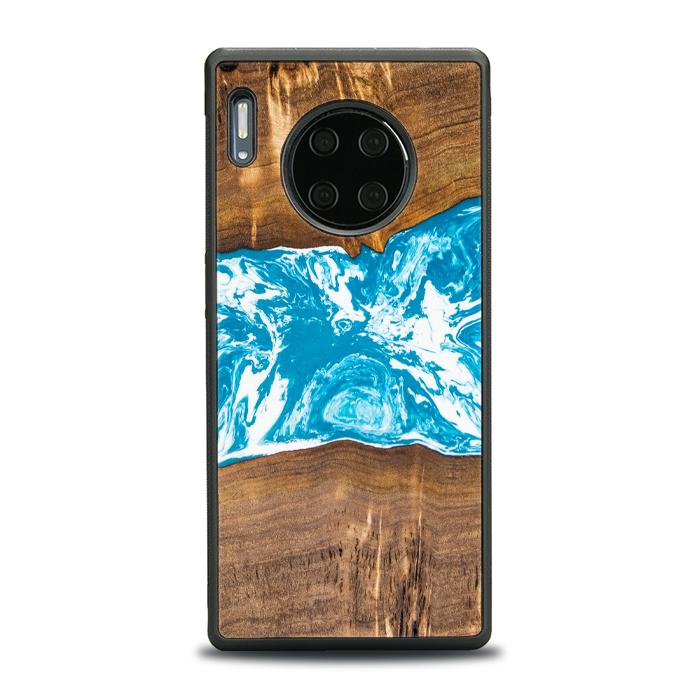 Huawei Mate 30 Pro Etui na telefon z żywicy i drewna - SYNERGY#A7