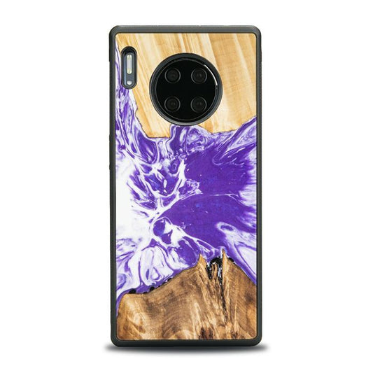 Huawei Mate 30 Pro Handyhülle aus Kunstharz und Holz - SYNERGY# A78