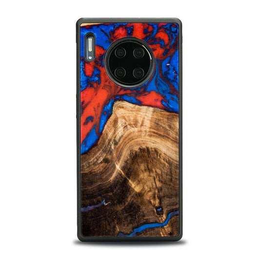 Huawei Mate 30 Pro Handyhülle aus Kunstharz und Holz - SYNERGY# A82