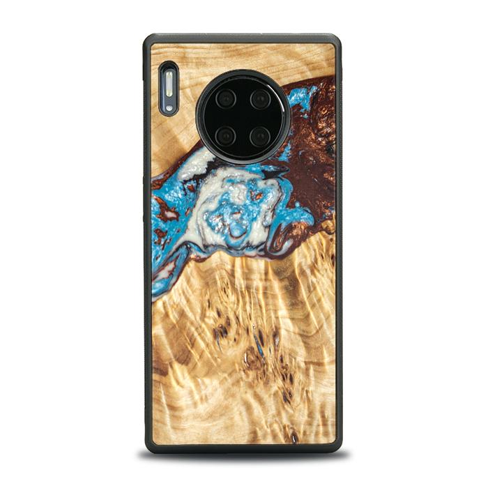 Huawei Mate 30 Pro Handyhülle aus Kunstharz und Holz - SYNERGY#B12
