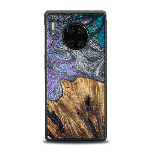 Huawei Mate 30 Pro Handyhülle aus Kunstharz und Holz - SYNERGY#C47