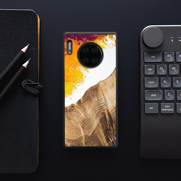 Huawei Mate 30 Pro Resin & Wood Phone Case - Synergy#C28