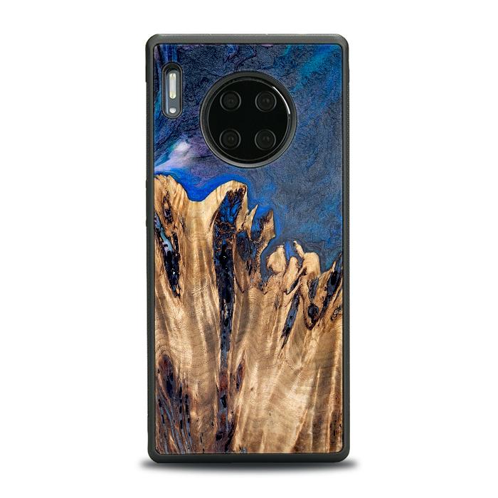 Huawei Mate 30 Pro Handyhülle aus Harz und Holz - Synergy#D120