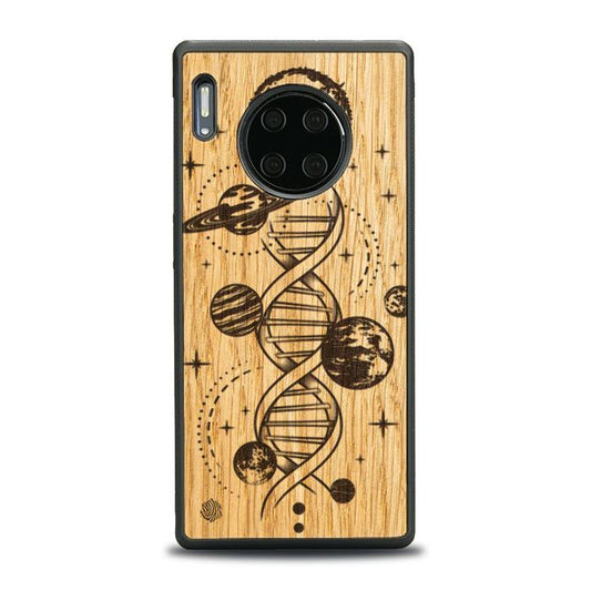 Huawei Mate 30 Pro Handyhülle aus Holz – Space DNA (Eiche)
