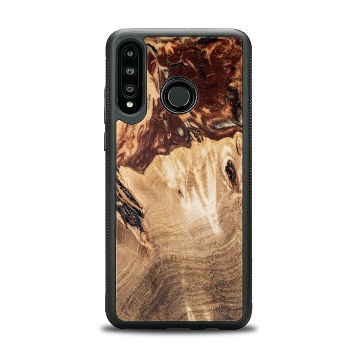 Huawei P30 lite Handyhülle aus Kunstharz und Holz - SYNERGY# A100