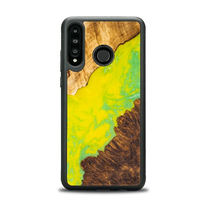 Huawei P30 lite Handyhülle aus Kunstharz und Holz - SYNERGY# A12